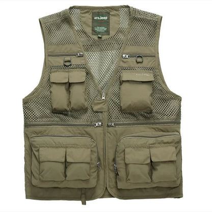 Tactical quick-drying male vest