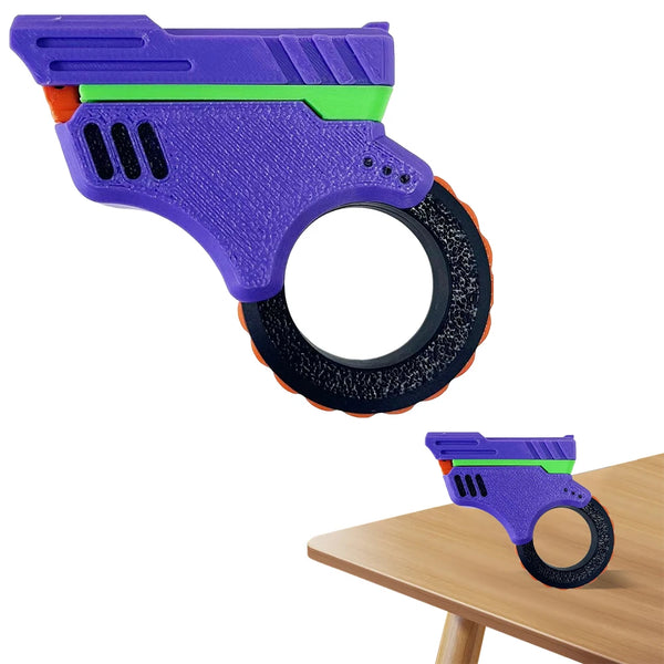 3D Printed Stress Relief Decompression Sensory Toy Gun
