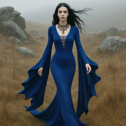 Medieval Gothic Witch Halloween Costume