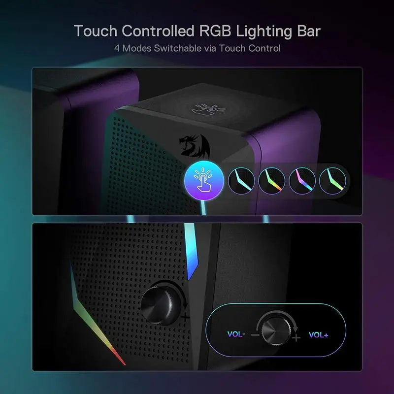 2.0 Channel PC Computer Stereo Speaker