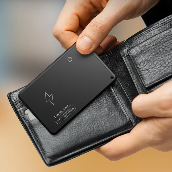 Wireless Charging Wallet Tracker Card