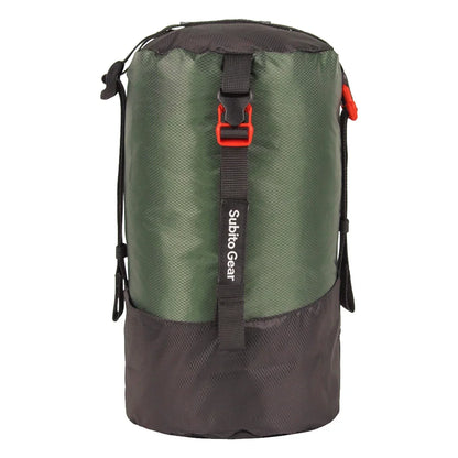 Multi-purpose ultralight sleeping bag stuff sack