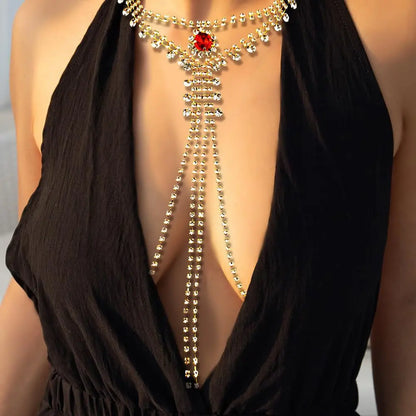 Fashion Rhinestone Body Chain