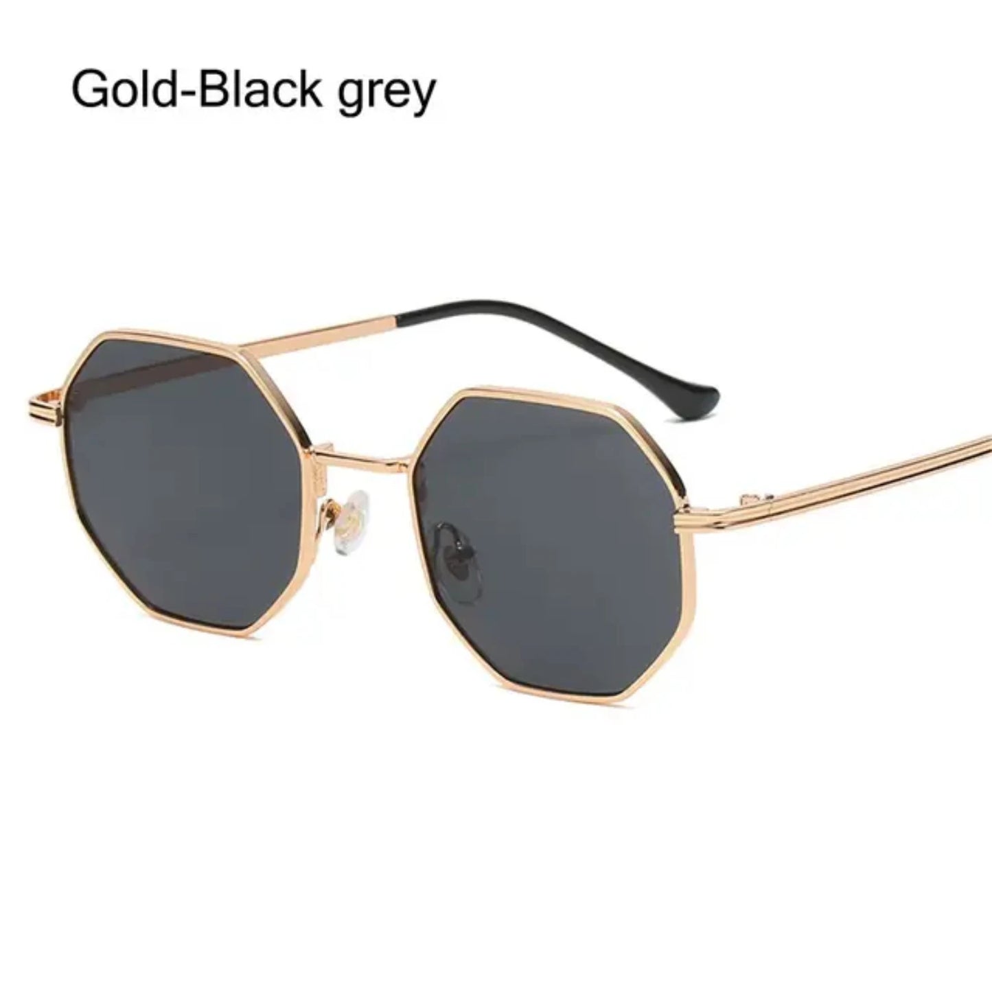 Vintage metal uv protection sunglasses