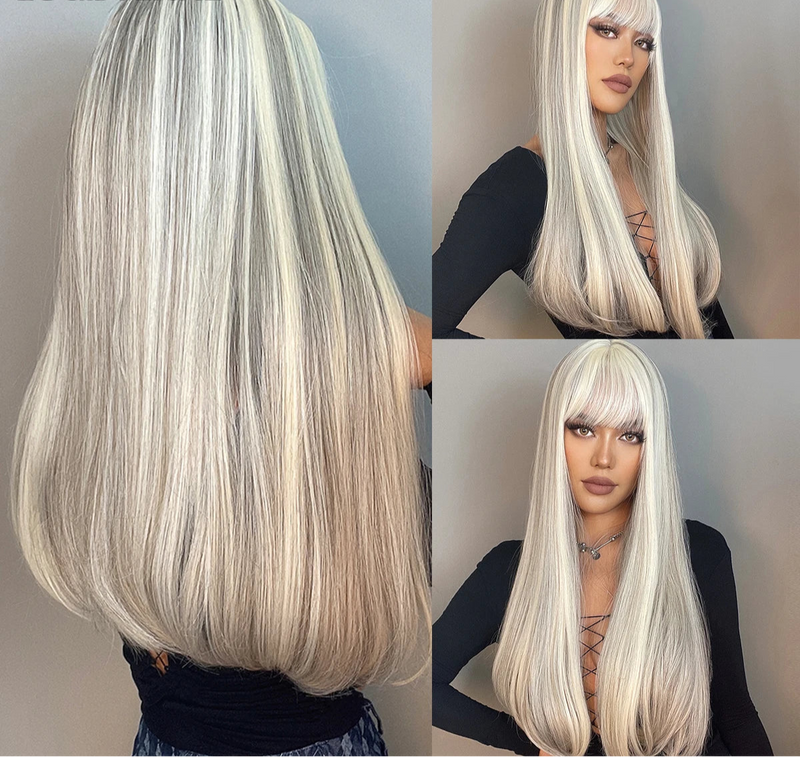 Heat Resistant Fiber Synthetic Wig