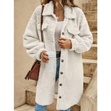 Winter Fleece Lapel Plush Jacket