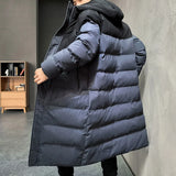 Fashion Long Winter Windbreaker Coat