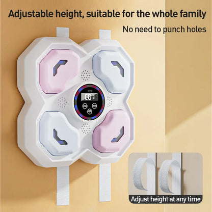 Wall mount boxing training machine