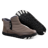 Zip Closure Casual Ankle Boots For Men