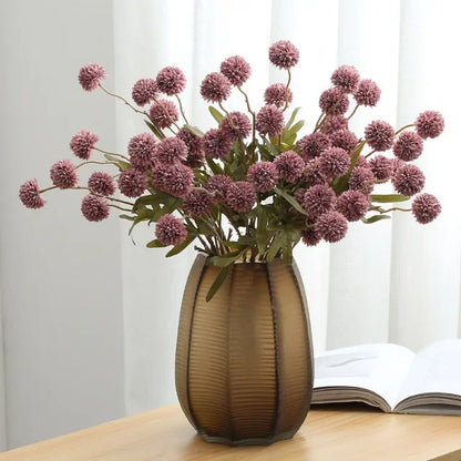 Silk dandelion artificial flower bouquet