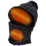 Electric Heating Warm Face Cover Neck Warmer Cap