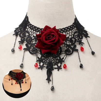 Steampunk Vintage Choker Necklace