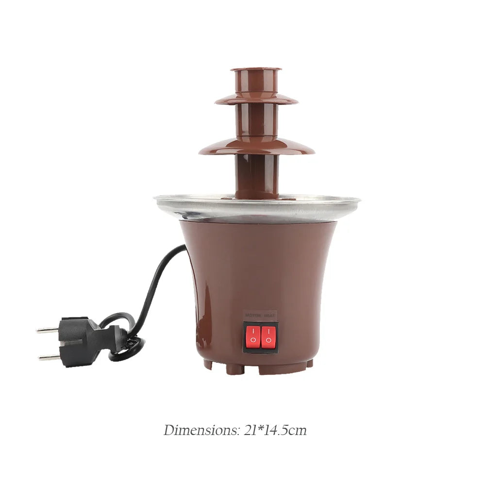 Creative design mini chocolate fountain machine