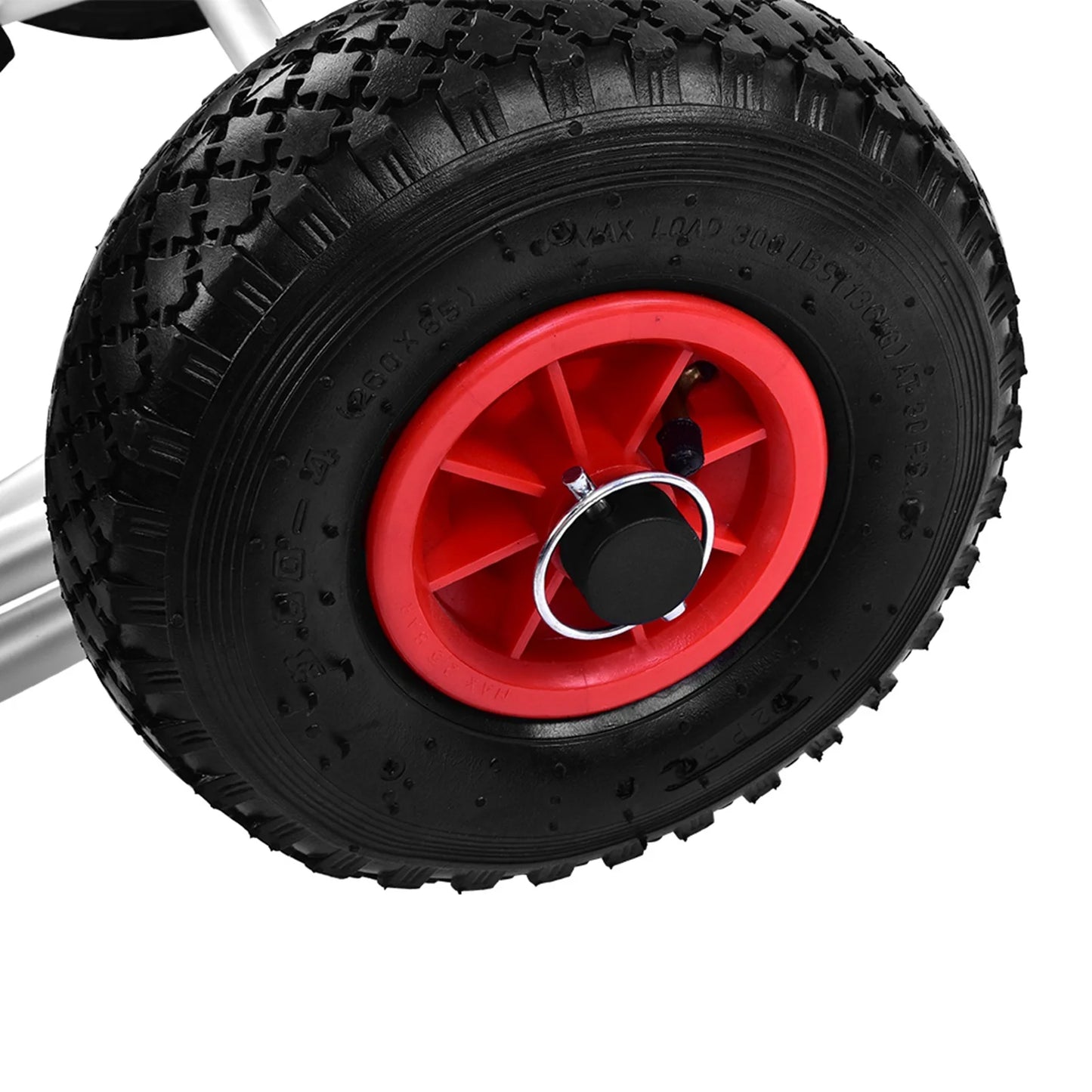 Aluminum alloy transport kayak trolley
