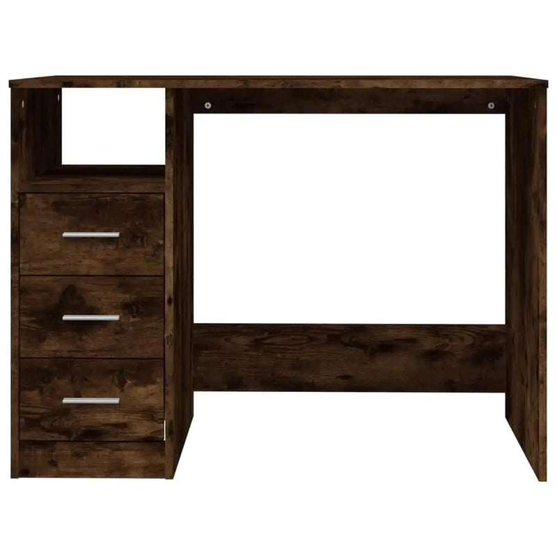 Stylish Engineered Wood Computer Desk with Drawers