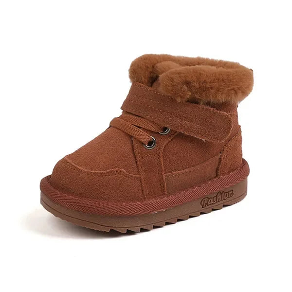 Cute unisex leather baby's shoes