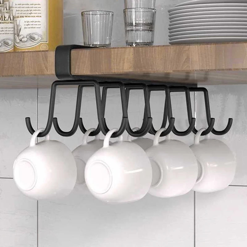Multifunctional double-row storage hooks