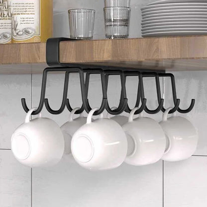 Multifunctional double-row storage hooks