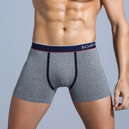 Cotton print boxers for men