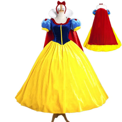 Cartoon princess snow white halloween party costume