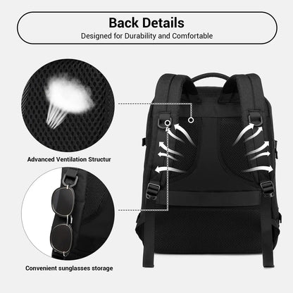 Laptop and weekend duffel bag