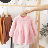 Winter Imitation Mink Fleece Princess Dress