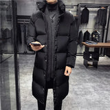 Men's High Quality Fashion Parka Long Coat