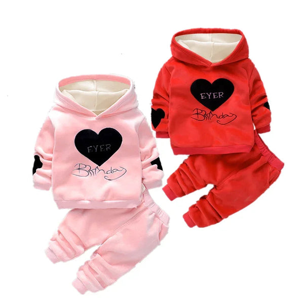 Baby Girls Fashion Tracksuit Set