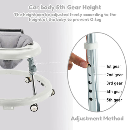 Foldable baby walker