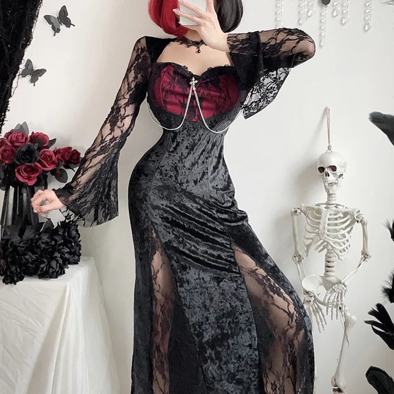 Dark Gothic Halloween Costume