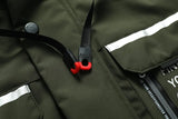 Breathable Windproof Zipper Long Sleeve Coat