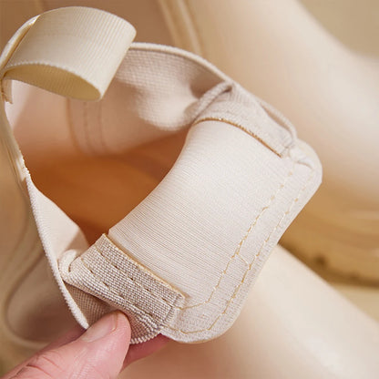 Breathable fashion rain boots