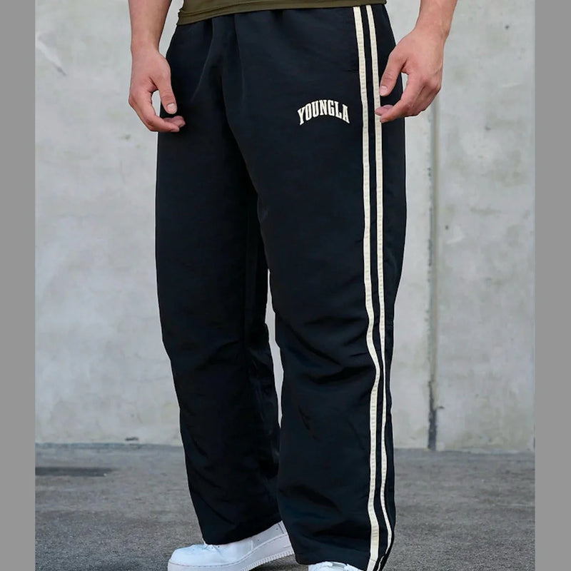 Double Stitching Casual Pants - Trendy Printed Trousers
