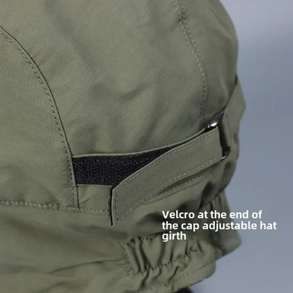 Warm ear protection windproof velvet pilot hat