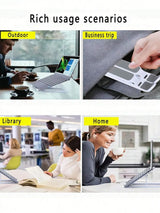 Ergonomic Portable Plastic IPad & Phone Stand