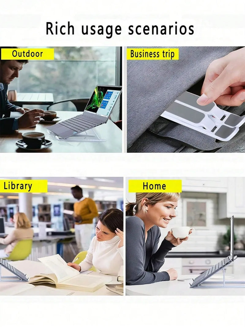 Ergonomic Portable Plastic IPad & Phone Stand