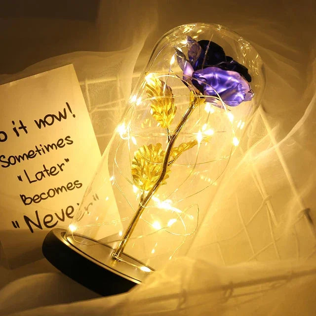 Led rose artificial flowers
