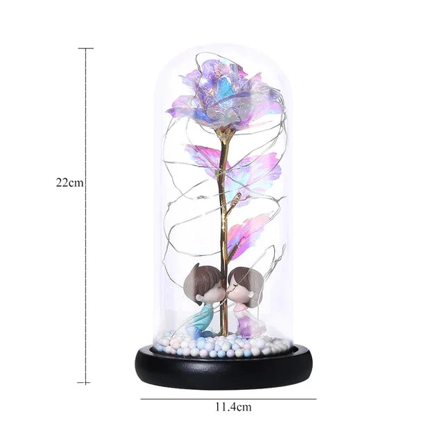 Led rose artificial flowers