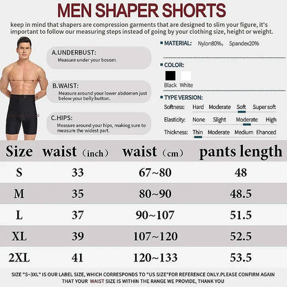 Compression high waist slimming underwear