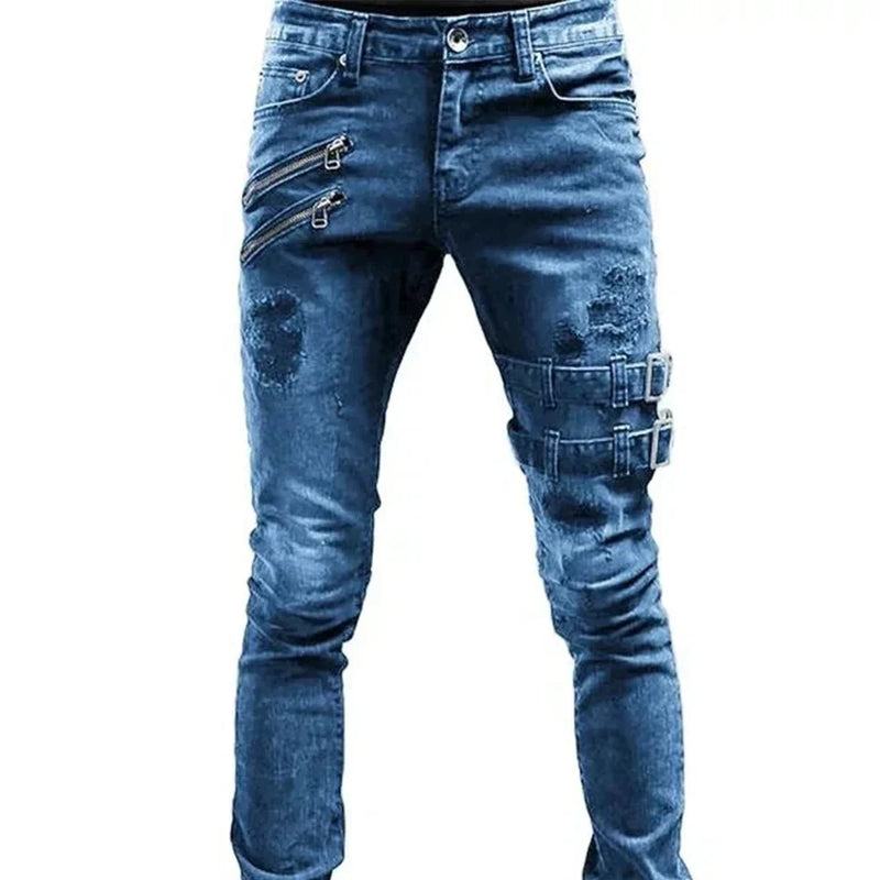 Summer Skinny Straight Jeans