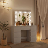 Cosmetic Table with LED Lighting