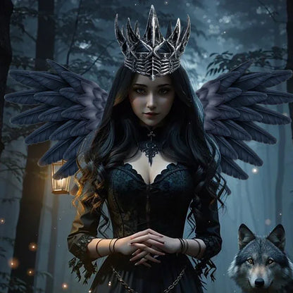 Snow White and Hunter Halloween Crown