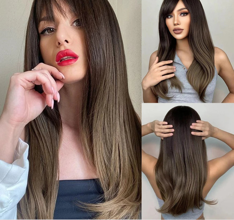 Heat Resistant Fiber Synthetic Wig