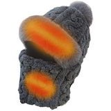 Electric Heating Warm Face Cover Neck Warmer Cap
