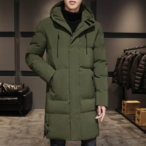 Winter Parkas Men's Thick Warm Coat