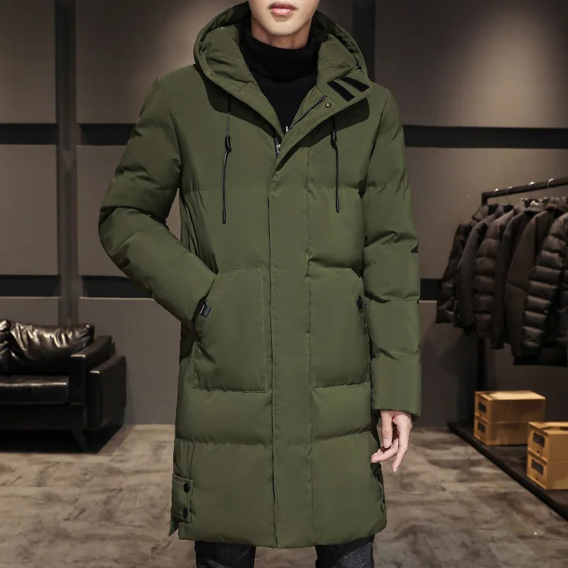 Winter Parkas Men's Thick Warm Coat
