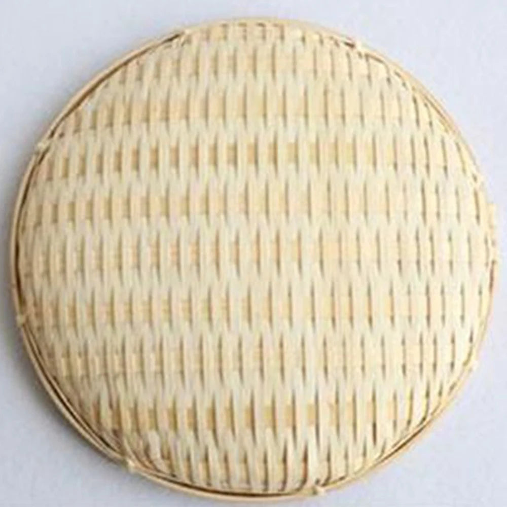 Bamboo weaving wicker baskets dish