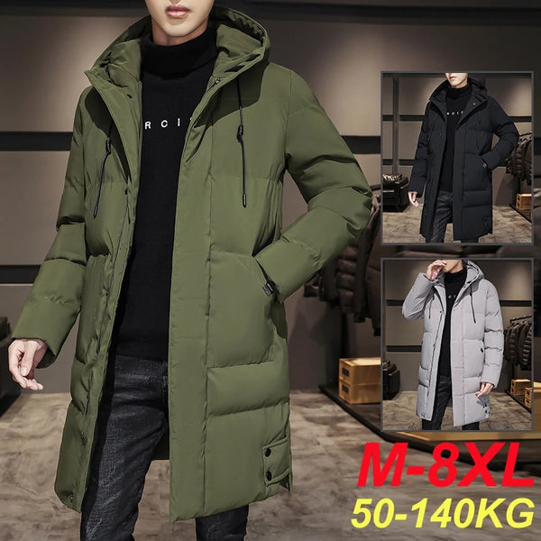 Winter Parkas Men's Thick Warm Coat