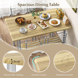 5 PCS Counter Height Dining Table Set