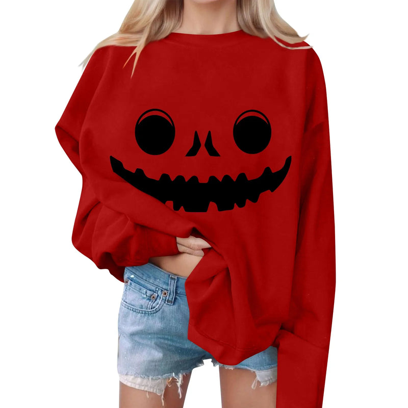 Fashion Retro 3d Printed Halloween Sweatshirt